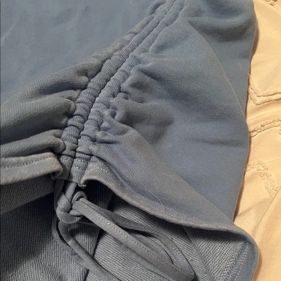 American Eagle Outfitters Light Blue Distressed Sweatshirt - Picture 5 of 8